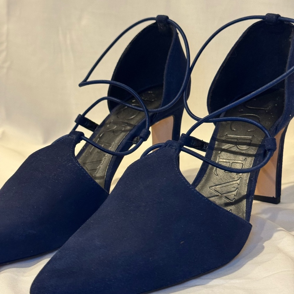 J. Crew Elegant Navy Blue Women's Heels